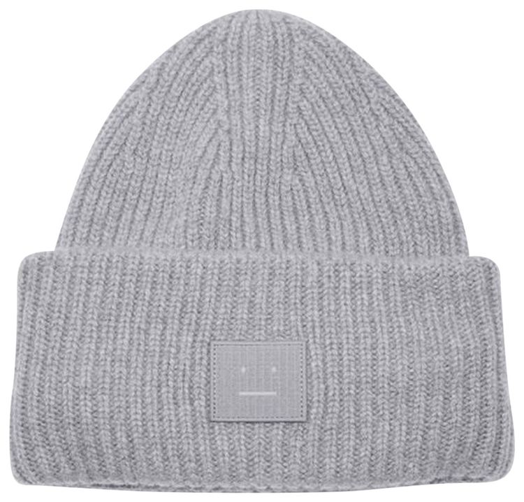 Acne Studios Knit Beanie Grey Melange
