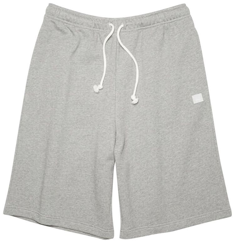 Acne Studios Fleece Sweatshorts Light Grey Melange