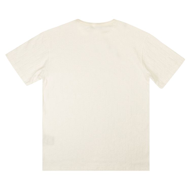 Dior Terry Oblique T Shirt White
