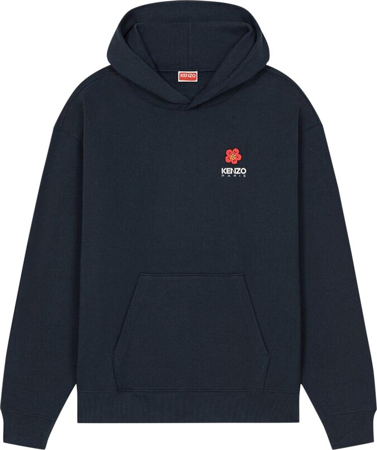 Kenzo Boke Flower Hoodie Midnight Blue