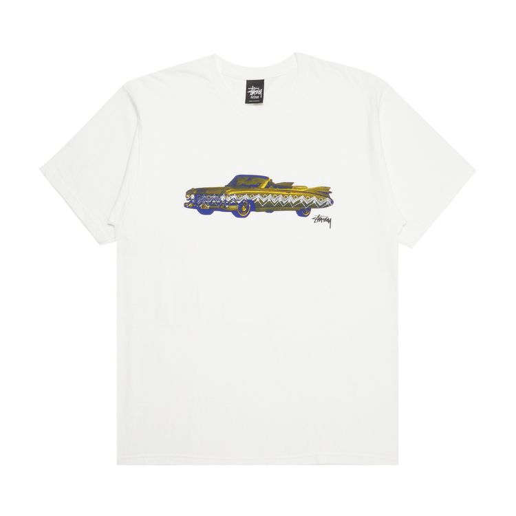 Stussy Lowrider Tee WhiteOlive