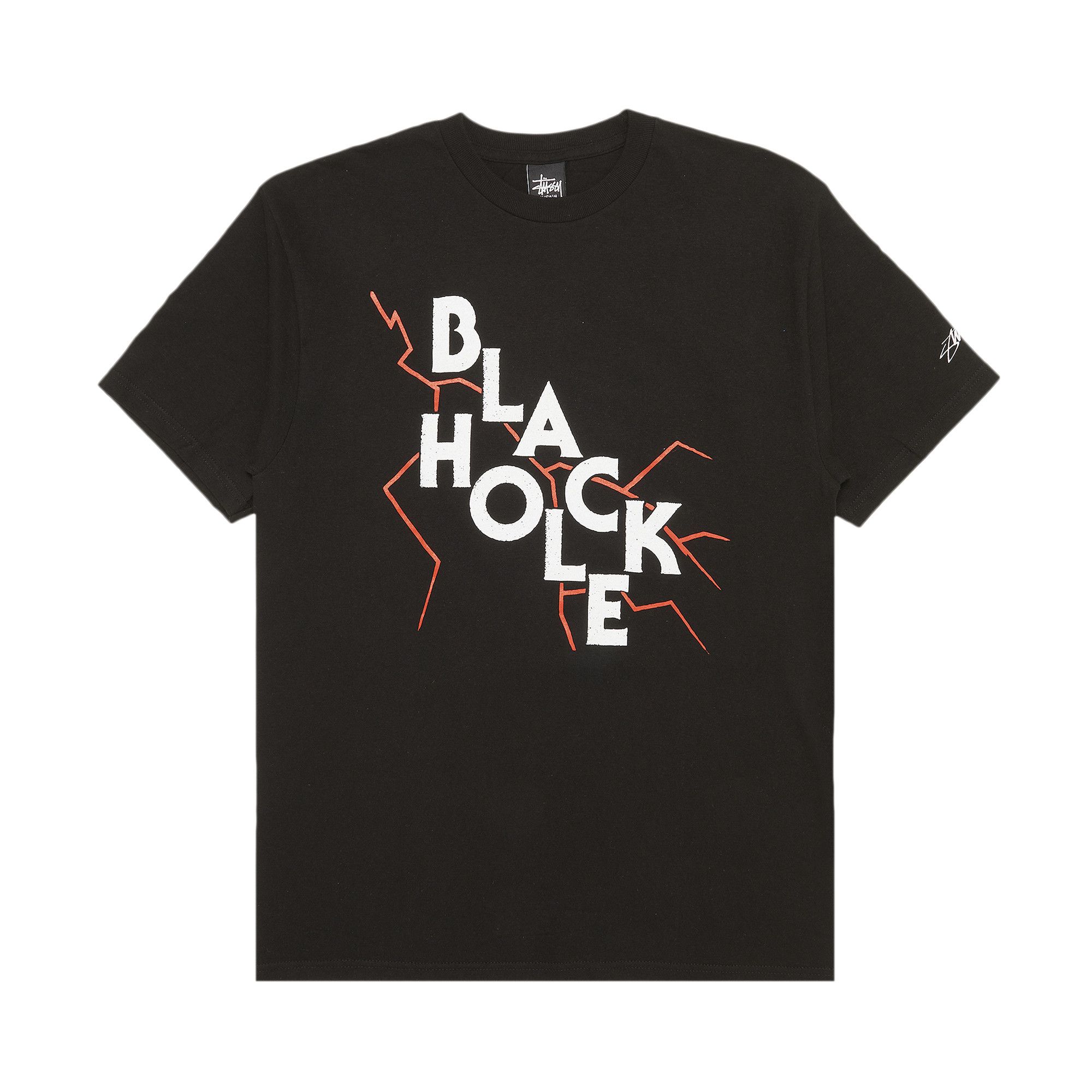 Buy Stussy Black Hole Tee 'Black' - 0535 100000103BHT BLAC | GOAT