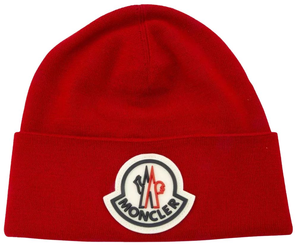 Buy Moncler Giant Logo Hat 'Red' 3B000 51 A9526 455 GOAT