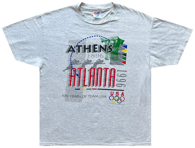Vintage 1996 Atlanta Olympics Tee 'Grey'