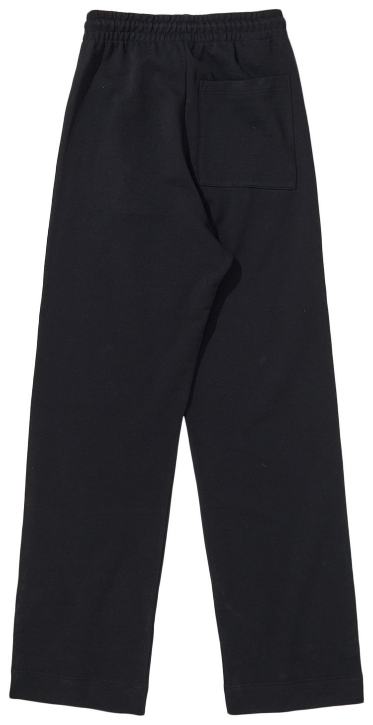 Dries Van Noten Hamer Straight Sweatshirt Pants Black