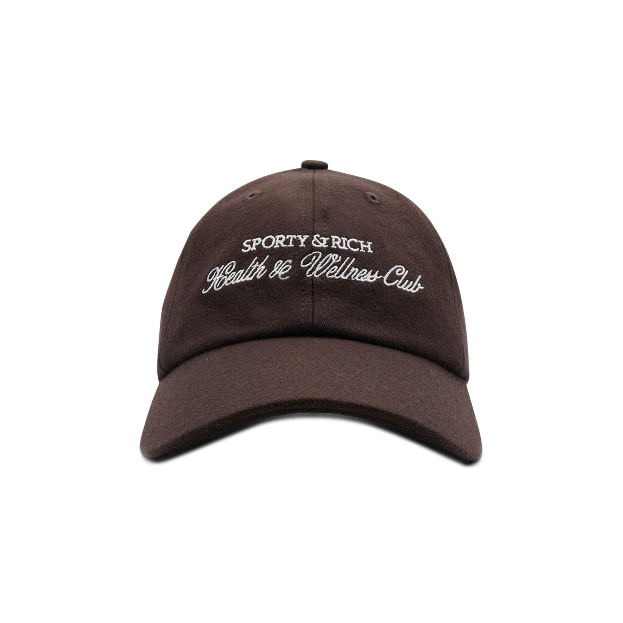 Buy Sporty & Rich Health & Wellness Club Wool Hat 'Chocolate