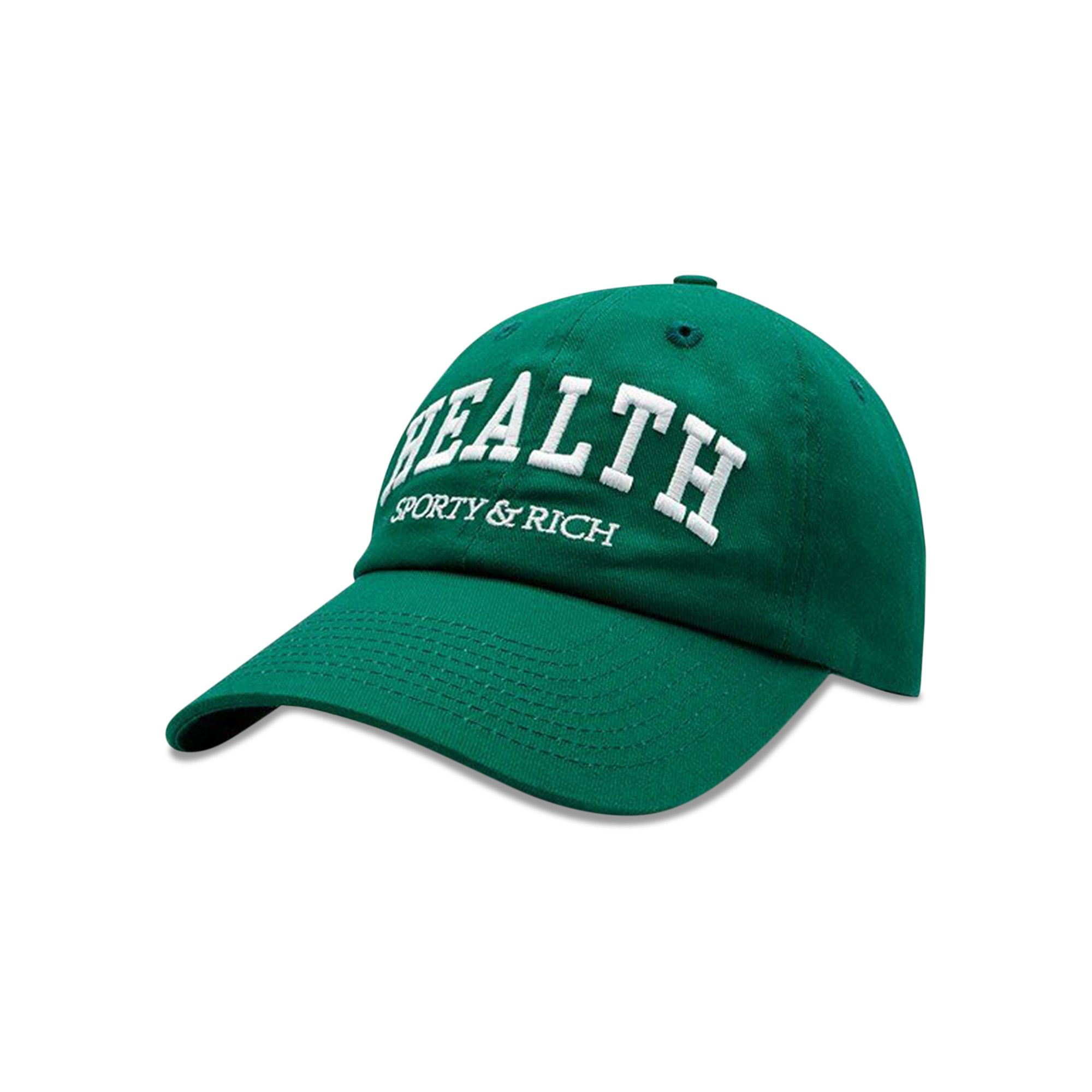 Sporty & Rich Health Script Hat Forest キャップ コットン Sporty & Rich - Health Script Hat | HBX - Globally Curated