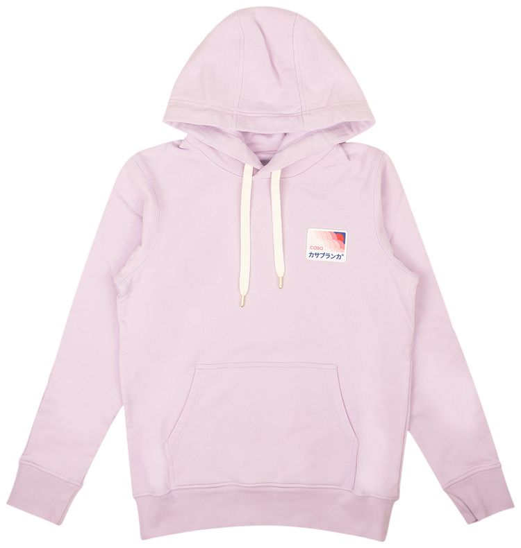 Casablanca Clouds Hooded Sweatshirt Lavender