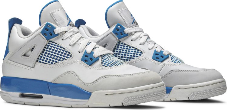 Air Jordan 4 Retro GS Military Blue 2012