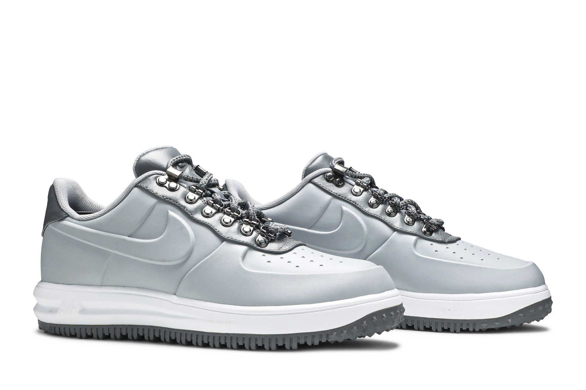 Buy Lunar Force 1 Duckboot Low Wolf Grey AA1125 002 GOAT
