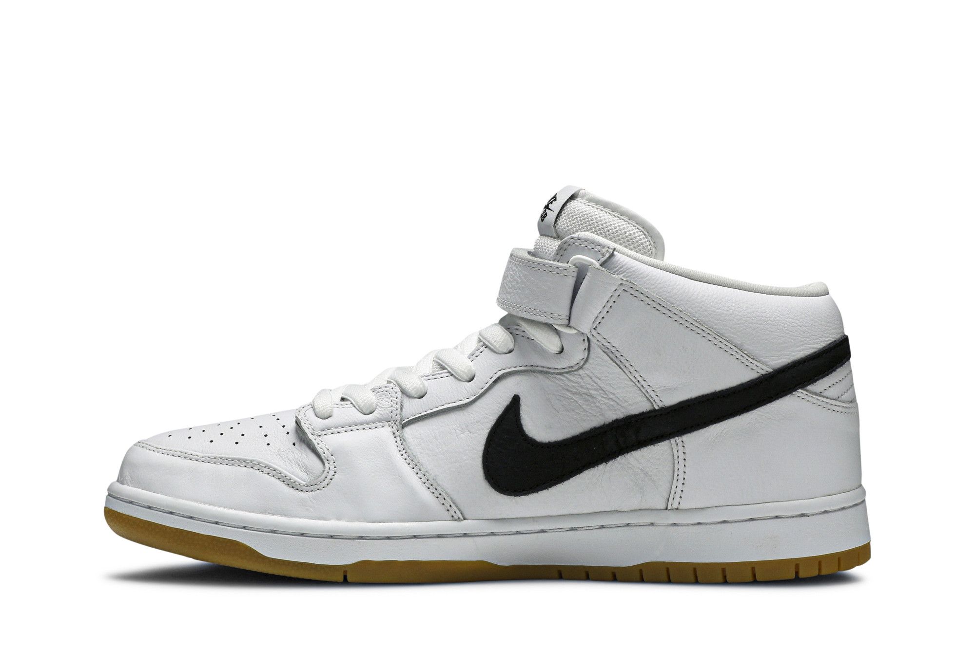 スニーカー Nike SB Dunk Mid Pro ISO \"Orange Label\" WHITE SS 19 2019 Nike Dunk Pro ISO SB Mid Orange Label for Sale