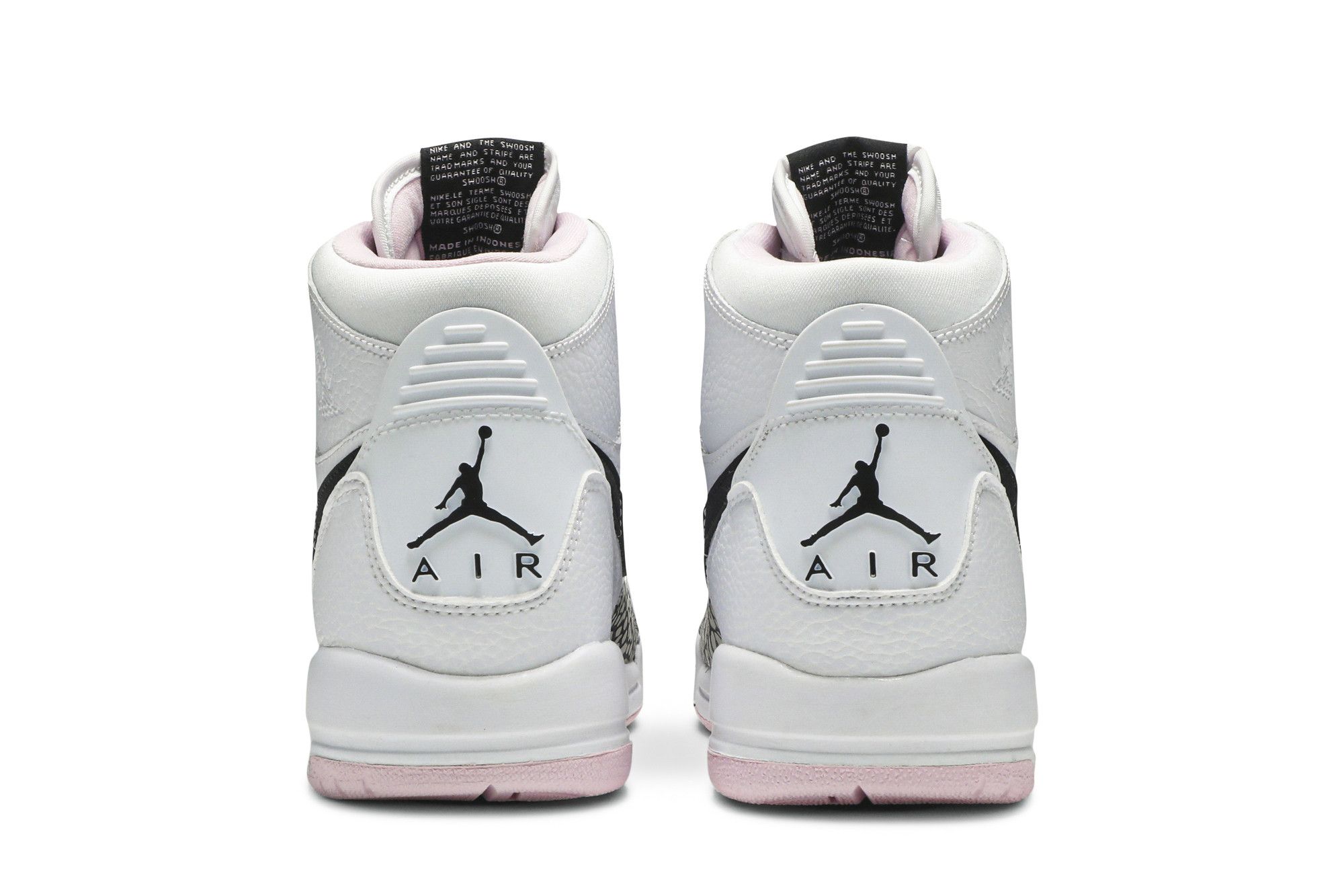 Jordan legacy 312 white black pink foam 2025
