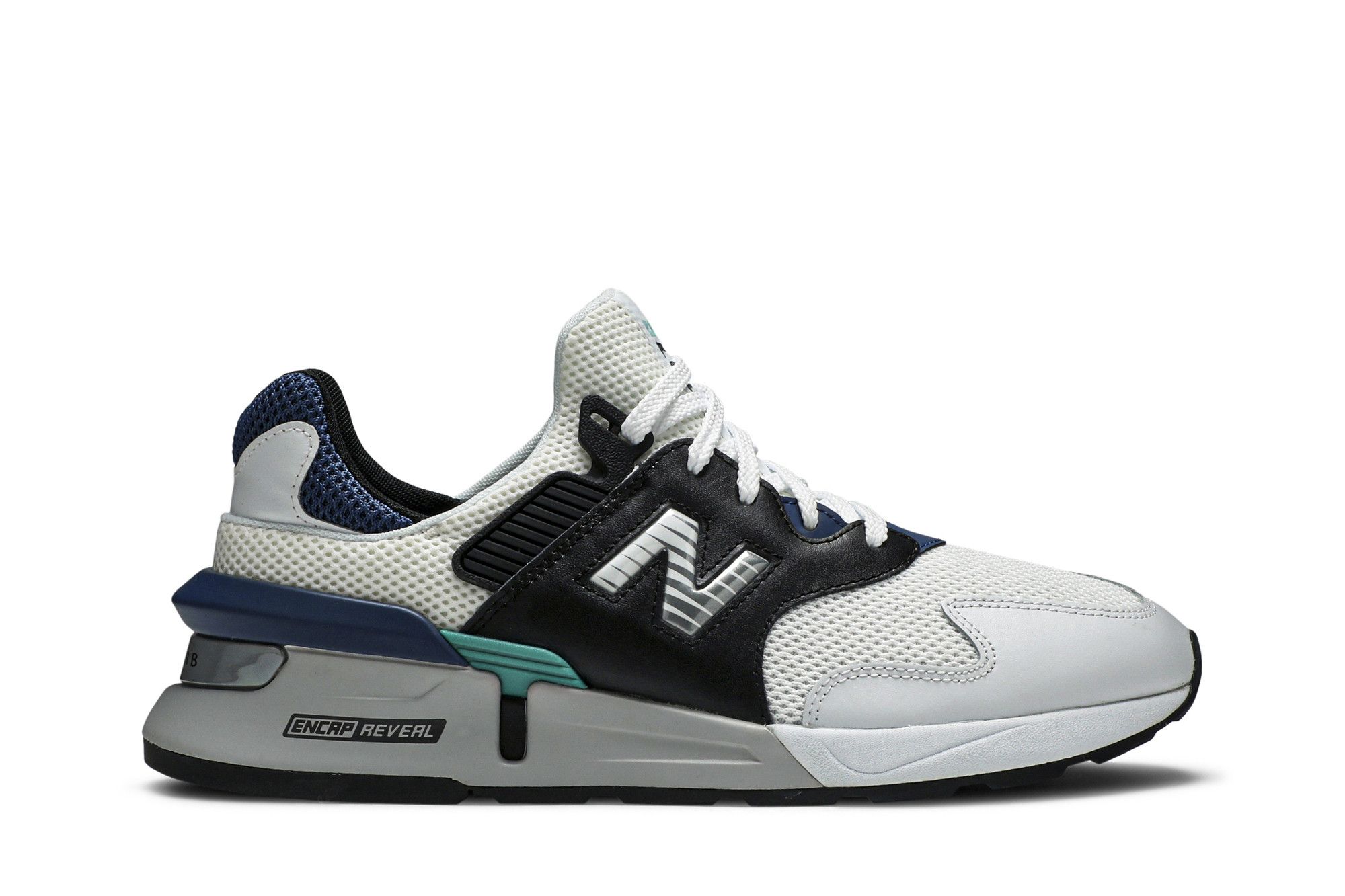 New balance 997s white black sale