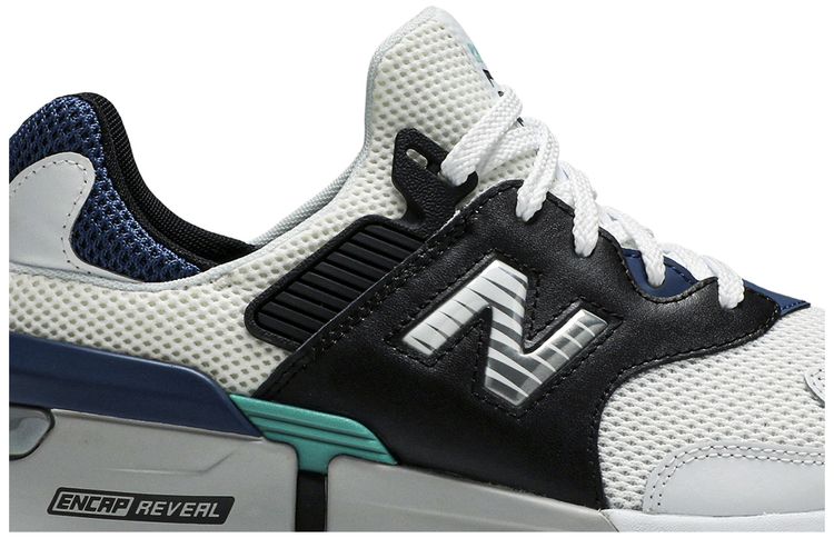 New Balance 997S White Charcoal Blue