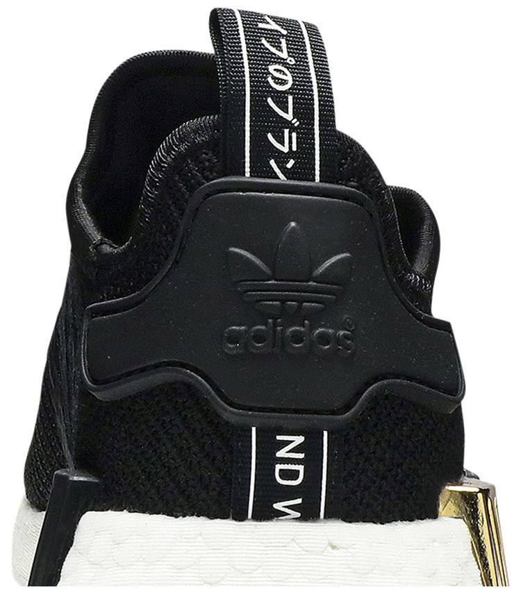 Adidas Wmns NMD R1 Black Gold Metallic
