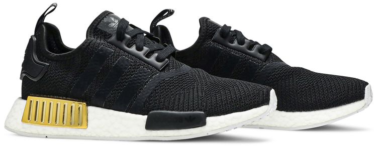 Adidas Wmns NMD R1 Black Gold Metallic