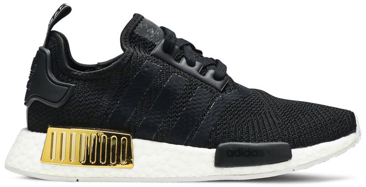 Adidas Wmns NMD R1 Black Gold Metallic