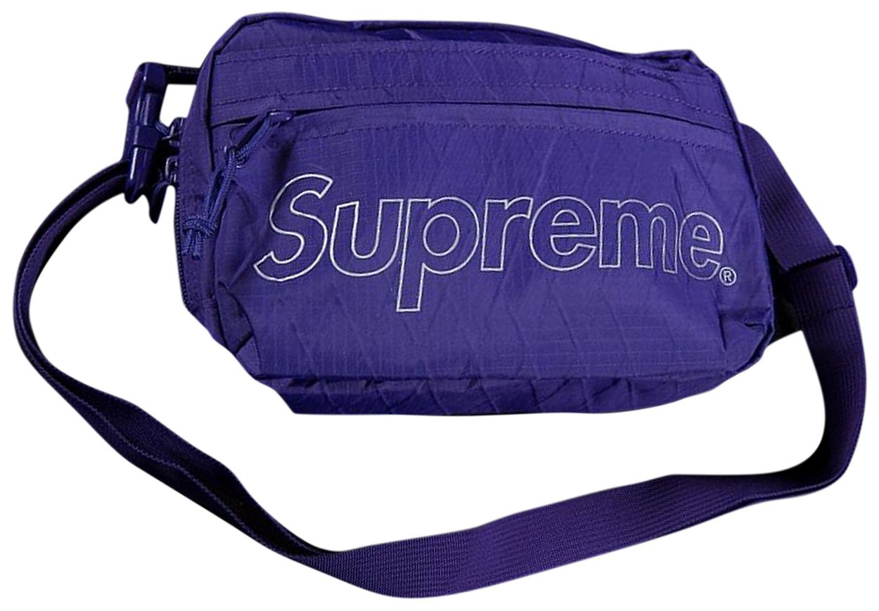 Buy Supreme Shoulder Bag 'Purple' FW18B10 PURPLE GOAT