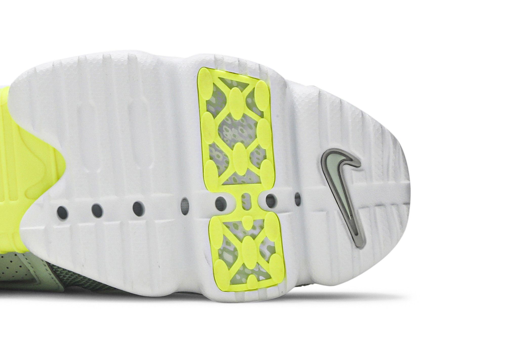 air zoom spiridon cage 2 pistachio frost metallic silver