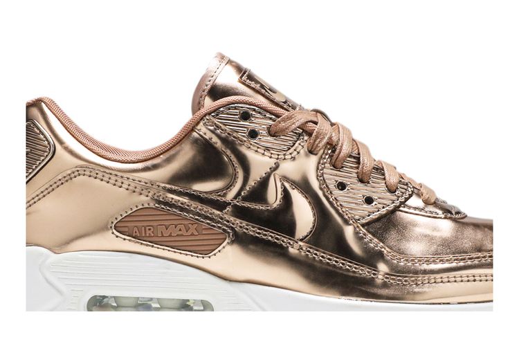 Buy Nike Wmns Air Max 90 'Metallic Pack Rose Gold' CQ6639 600
