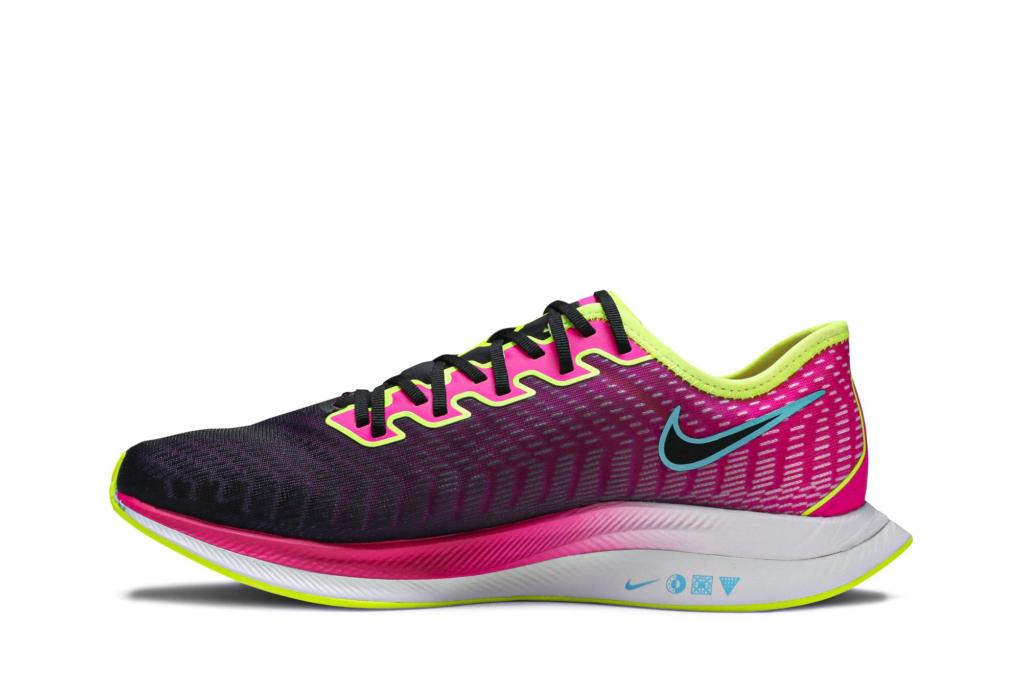 Size 4.5 Zoom Pegasus Turbo 2 Laser Fuchsia Volt