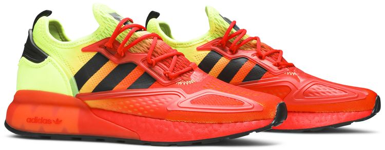 Adidas ZX 2K Boost Solar Yellow Red