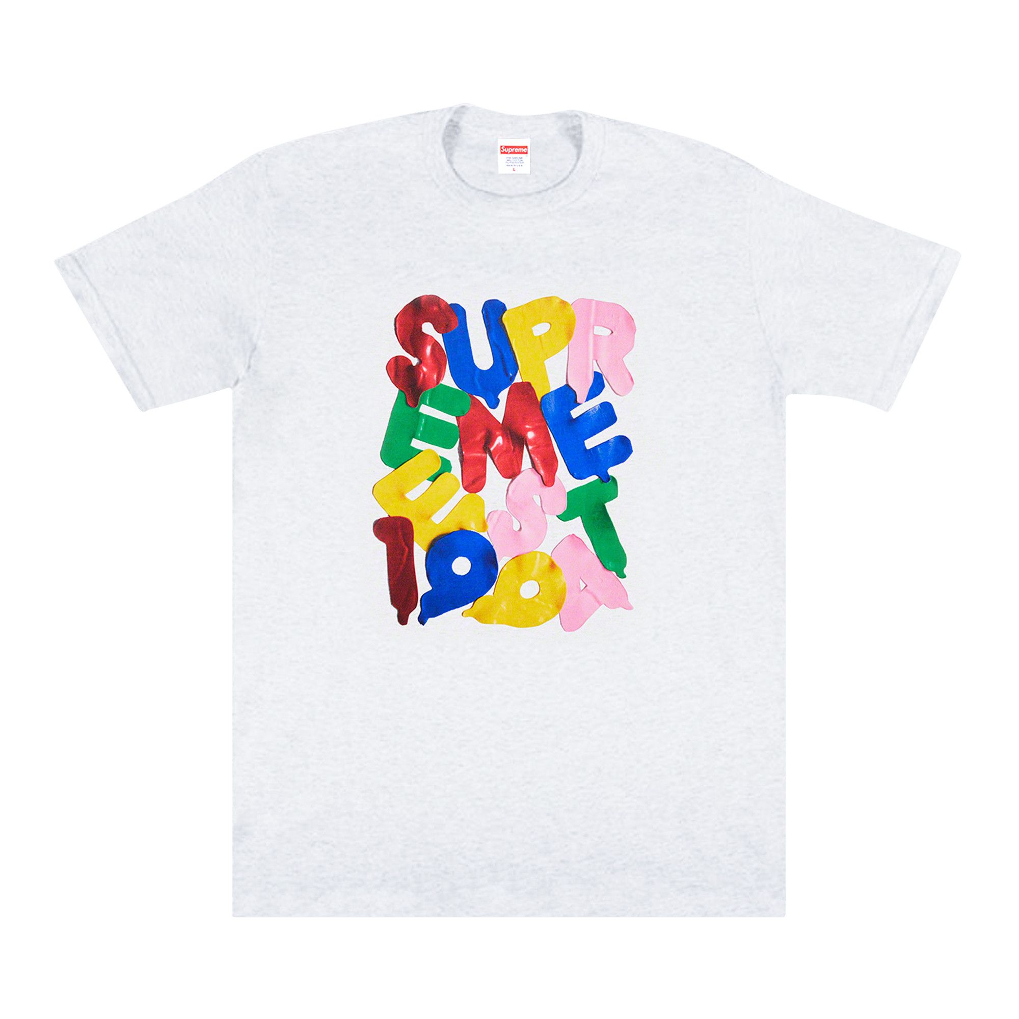 Buy Supreme Balloons Tee 'Ash Grey' - FW20T26 ASH GREY | GOAT