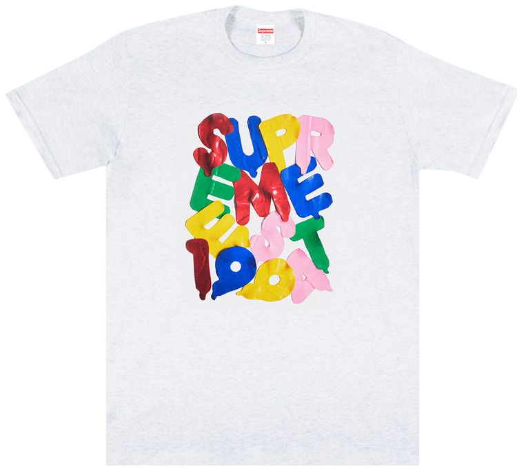 Supreme Balloons Tee Ash Grey