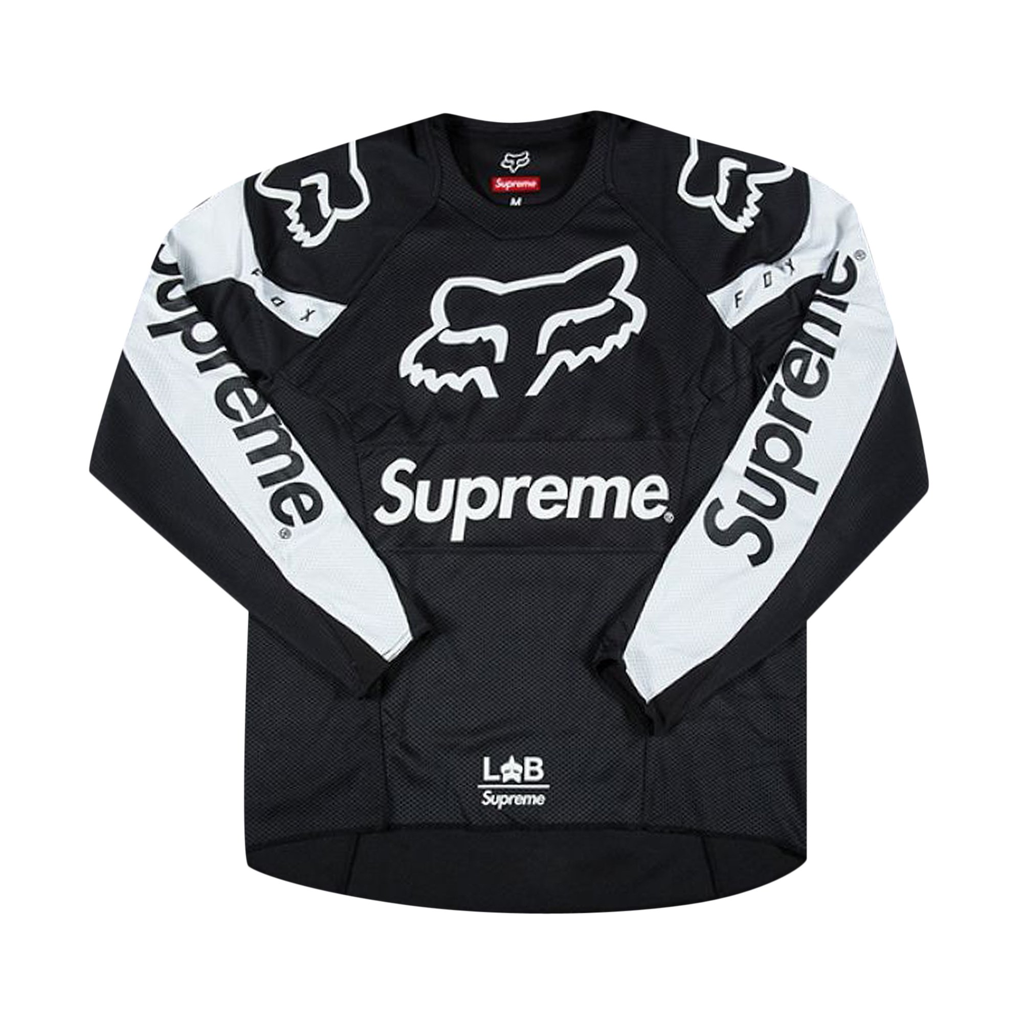 Supreme x Fox Racing Moto Jersey Top 'Black'