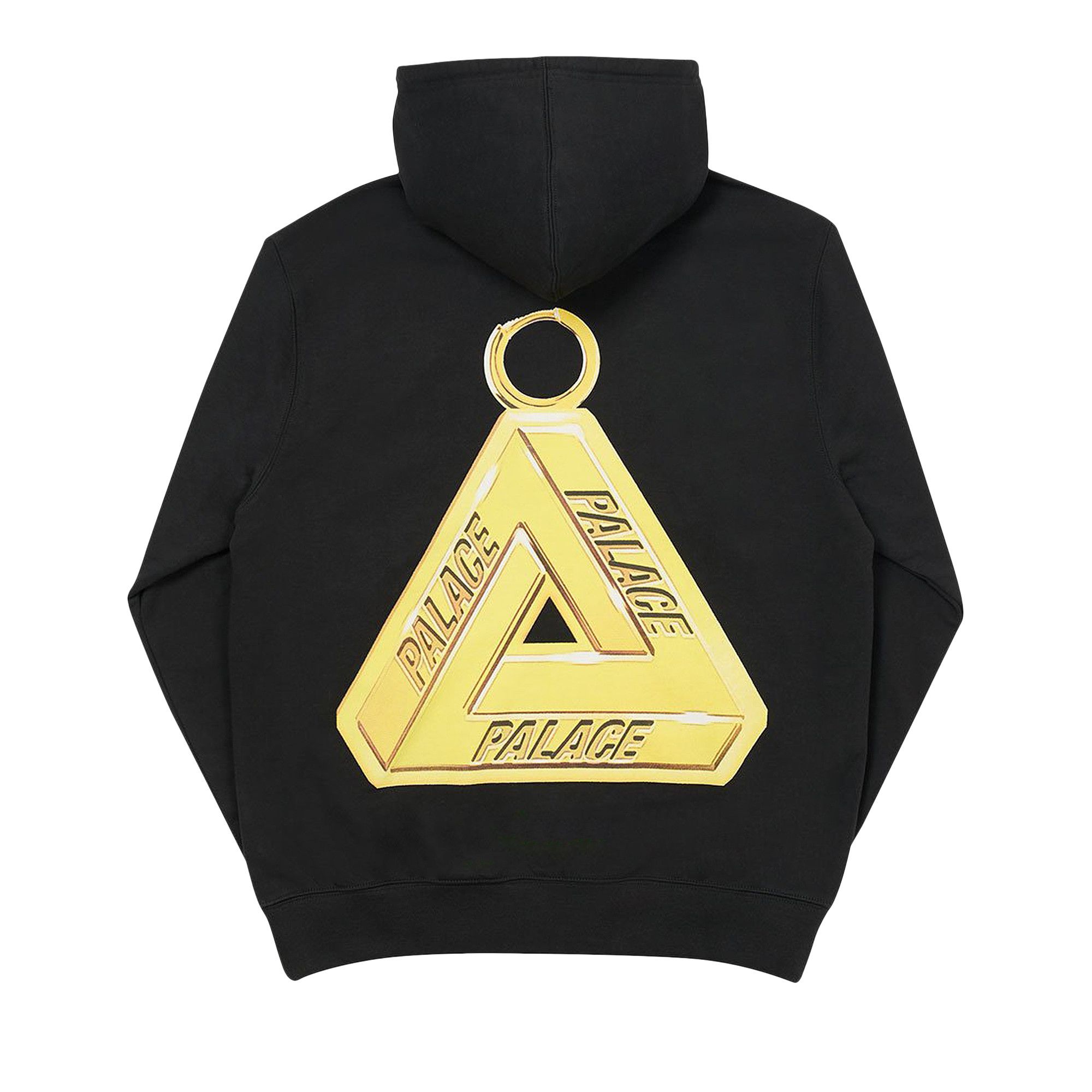 Size l Palace Hatton Hood Black