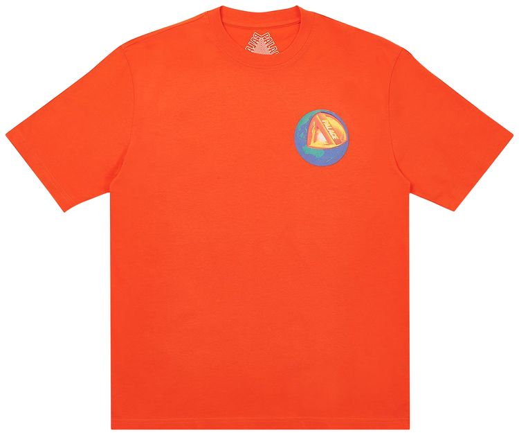 Palace Core T Shirt Dark Orange