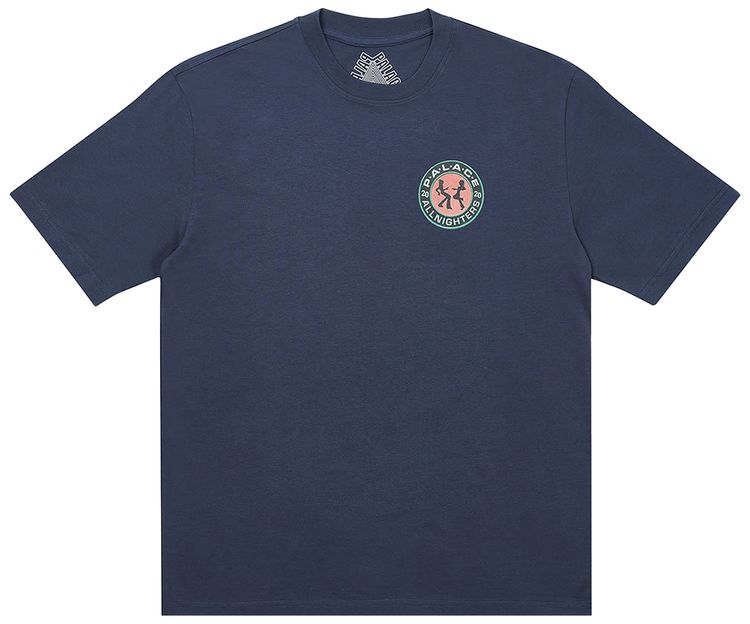 Palace All Nighters T Shirt Navy