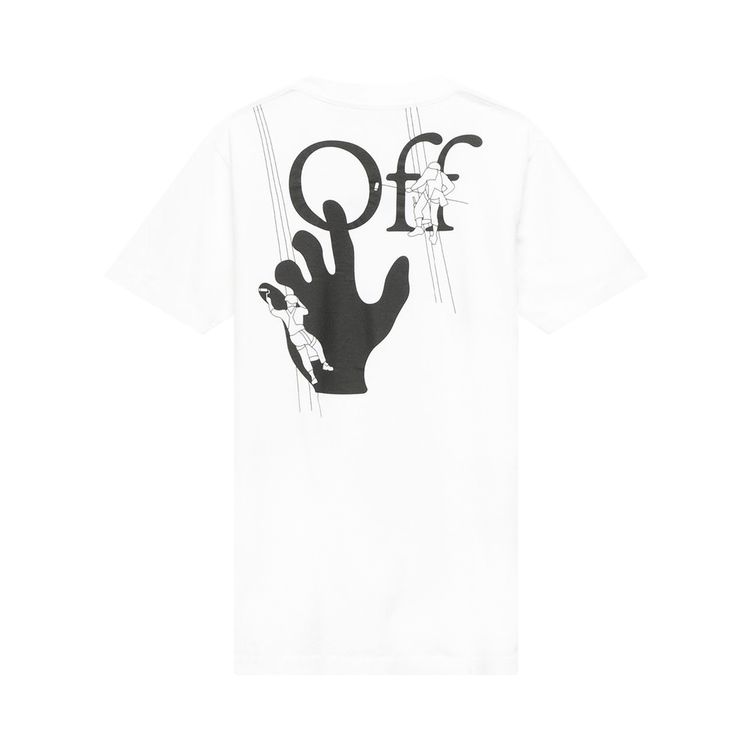 Off White Hand Painters Slim Tee White