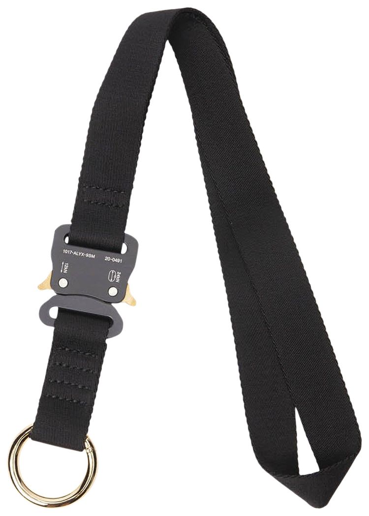 1017 ALYX 9SM Classic Lanyard Black