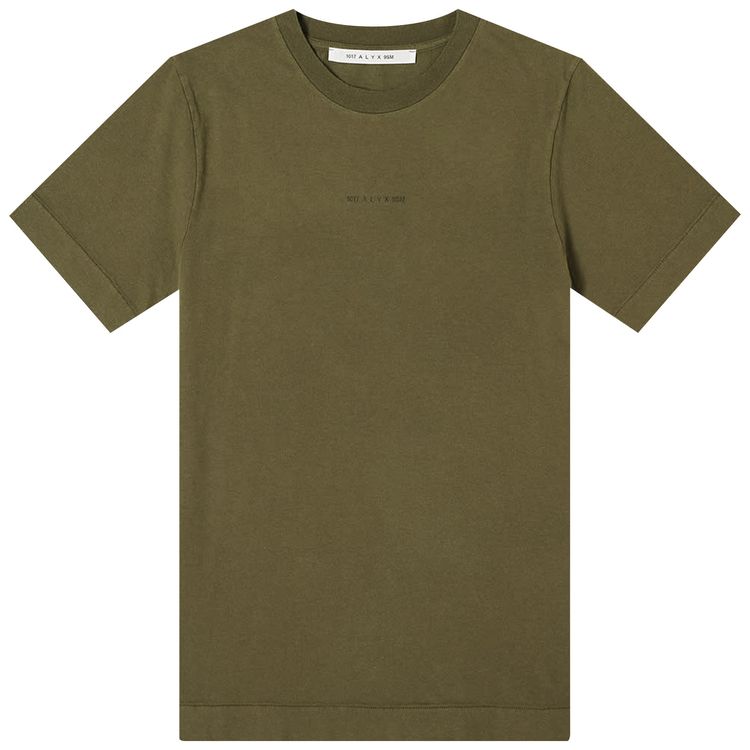 1017 ALYX 9SM Sphere Logo Short Sleeve Tee Forest Green