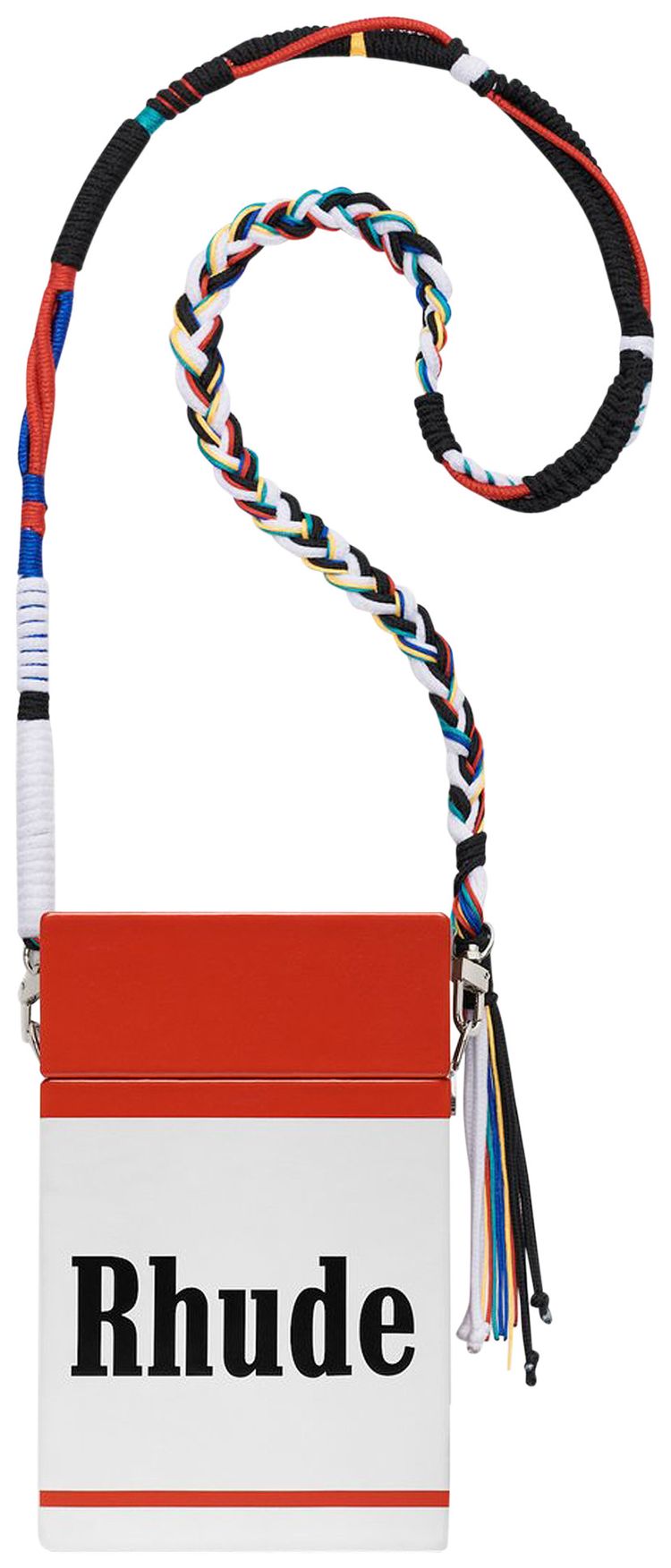 Rhude Big Logo Box Bag White