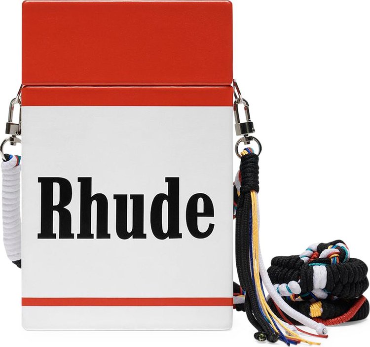Rhude Big Logo Box Bag 'White'