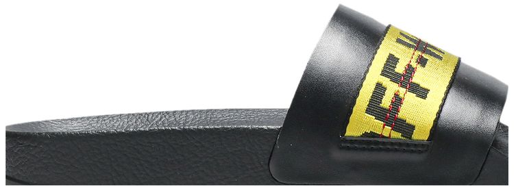 Off White Industrial Sliders Black