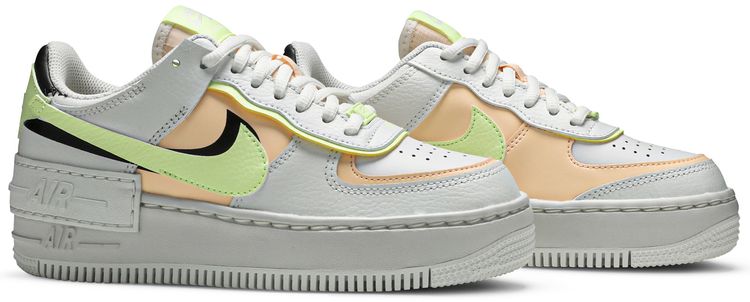 Nike Wmns Air Force 1 Shadow White Crimson Tint