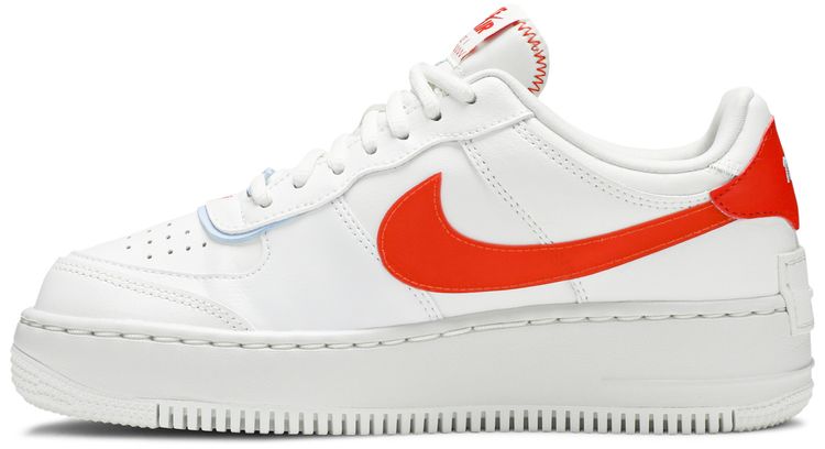 Nike Wmns Air Force 1 Shadow SE Team Orange Blue