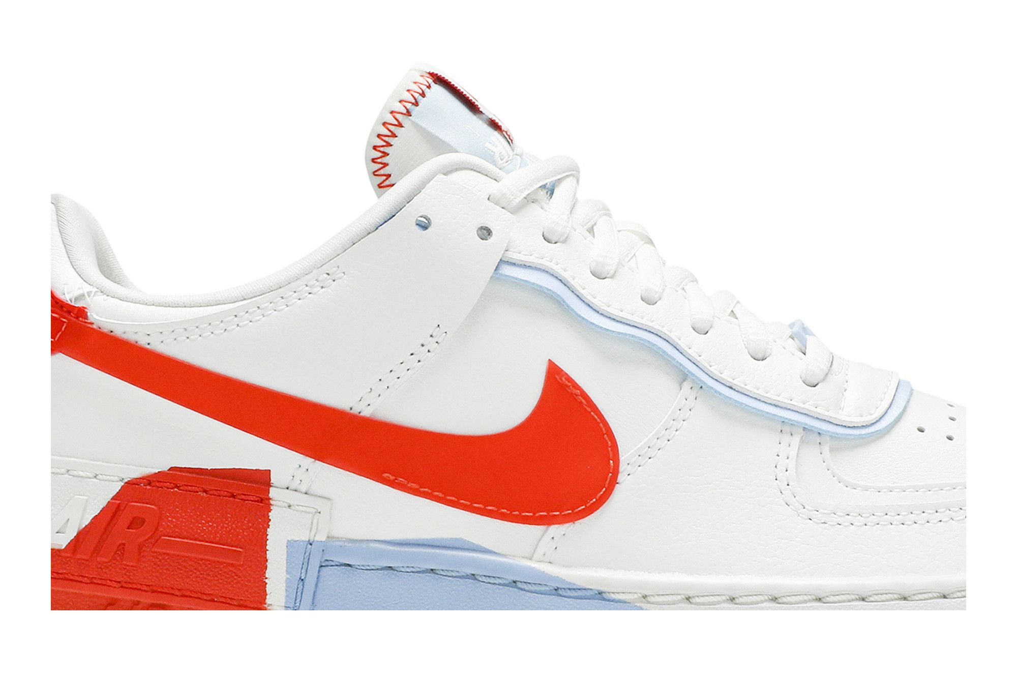 Air force 1 orange et bleu top