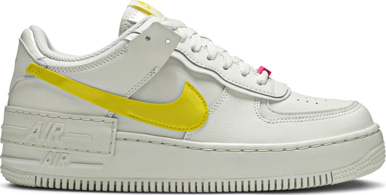 Bright Yellow Sparks This Nike WMNS Air Force 1 Shadow