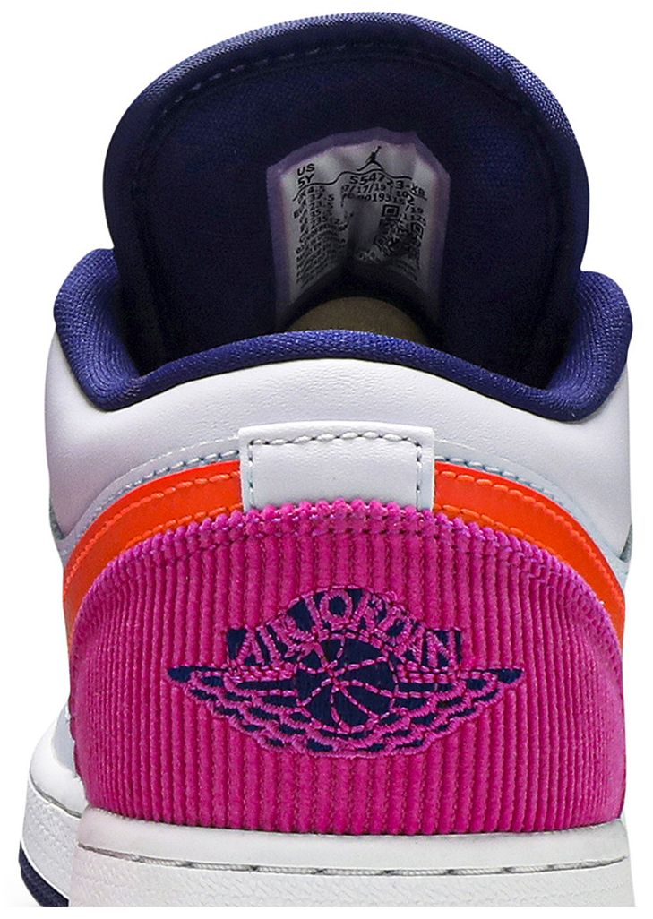 Air Jordan 1 Low GS Fire Pink Hyper Crimson