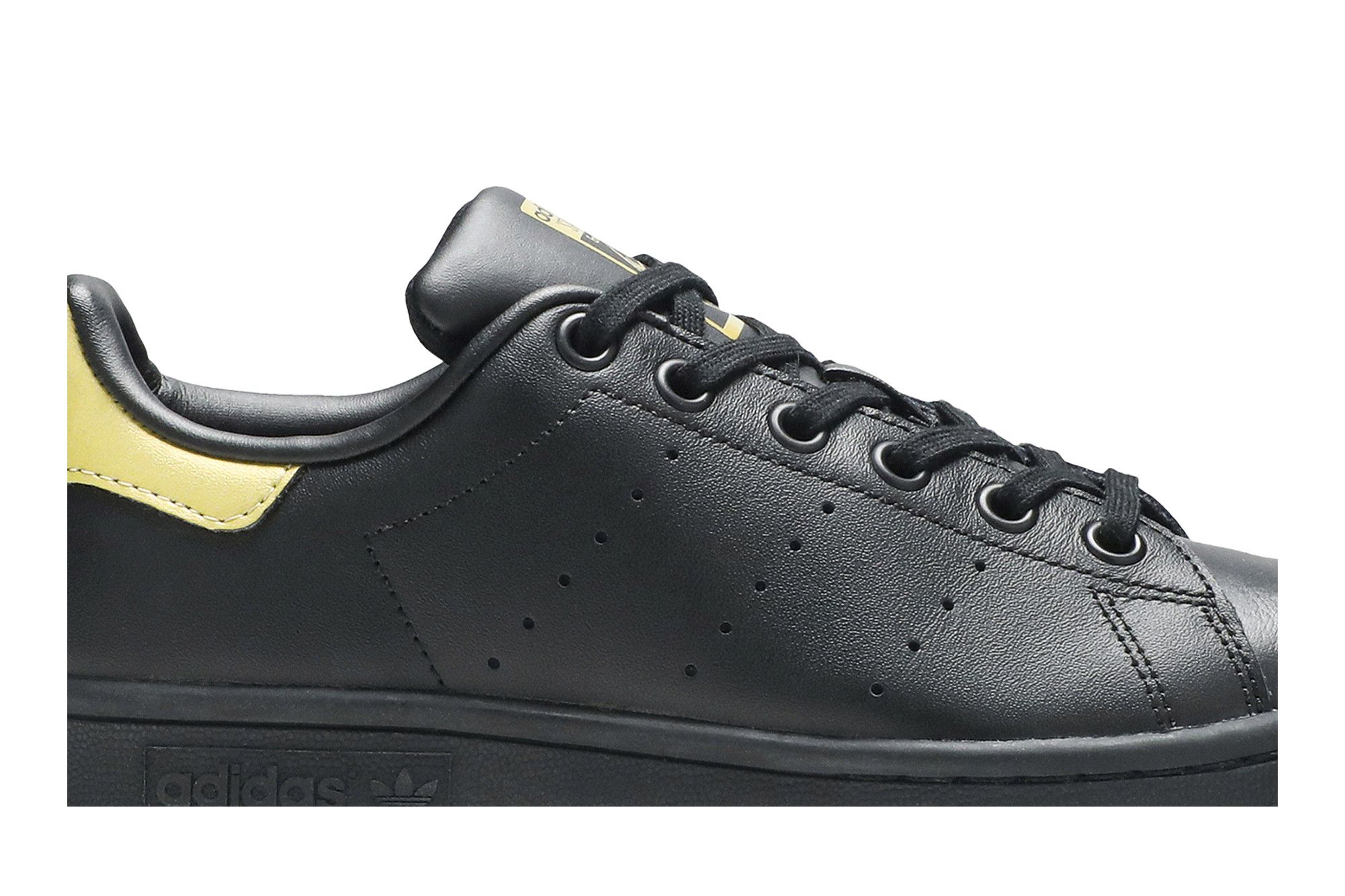 Stan smith black gold on sale