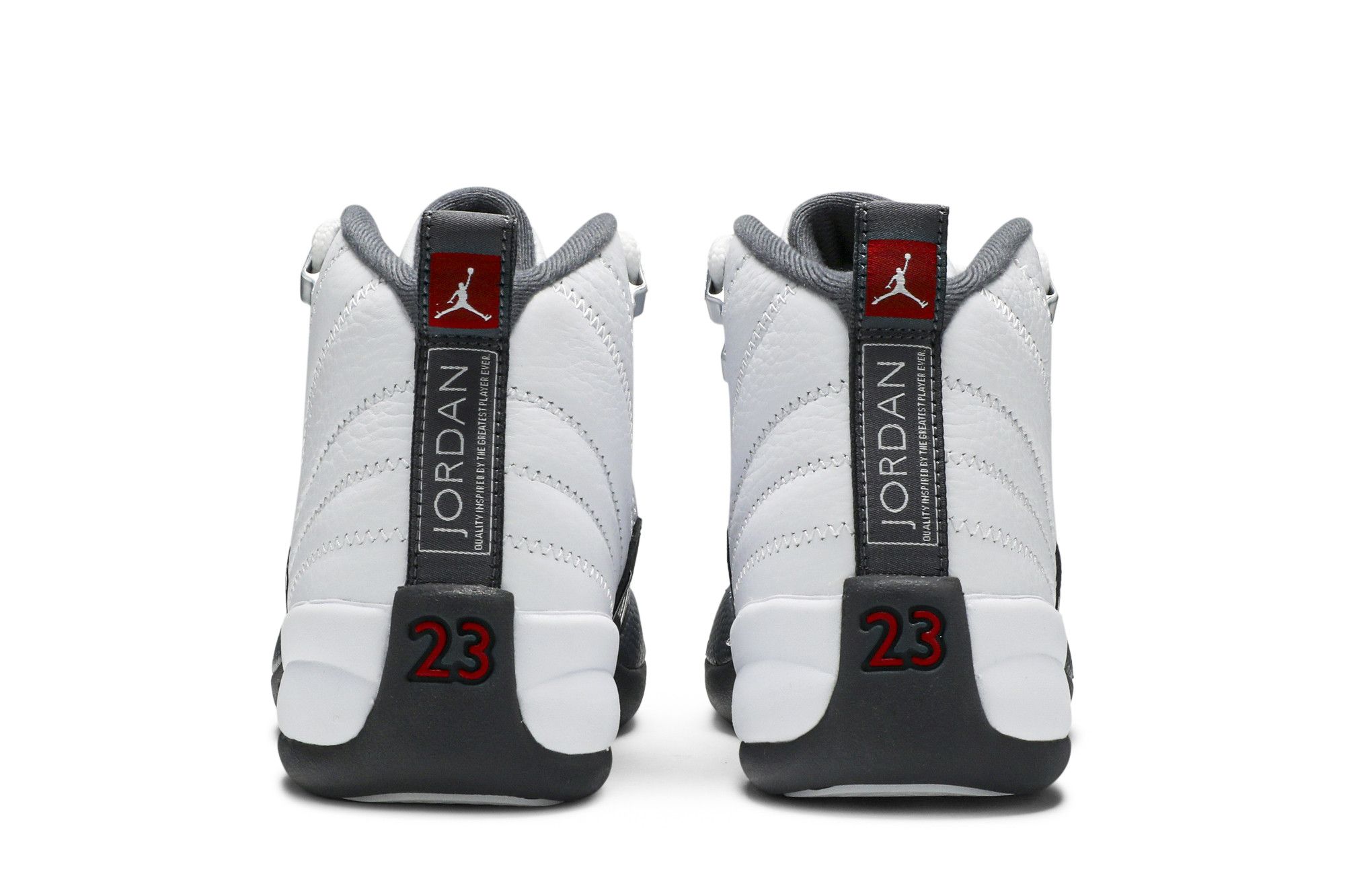 White and grey jordan 12 2019 outlet