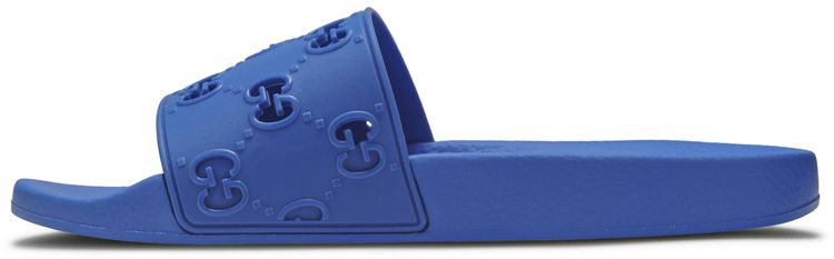 Gucci GG Rubber Slide Blue