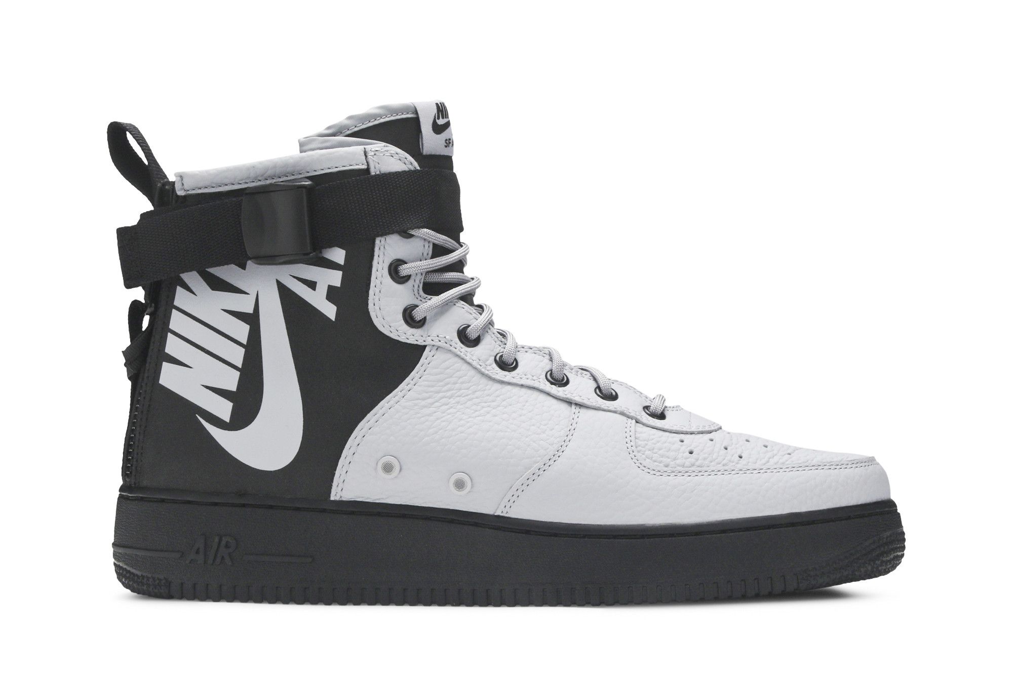 Sf air force 1 mid wolf grey best sale black