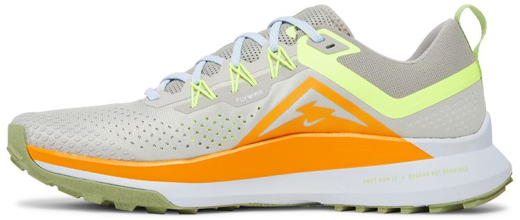 Nike React Pegasus Trail 4 Light Iron Ore Volt