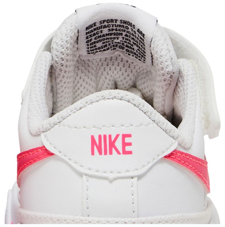 Nike Court Legacy TD White Hyper Pink