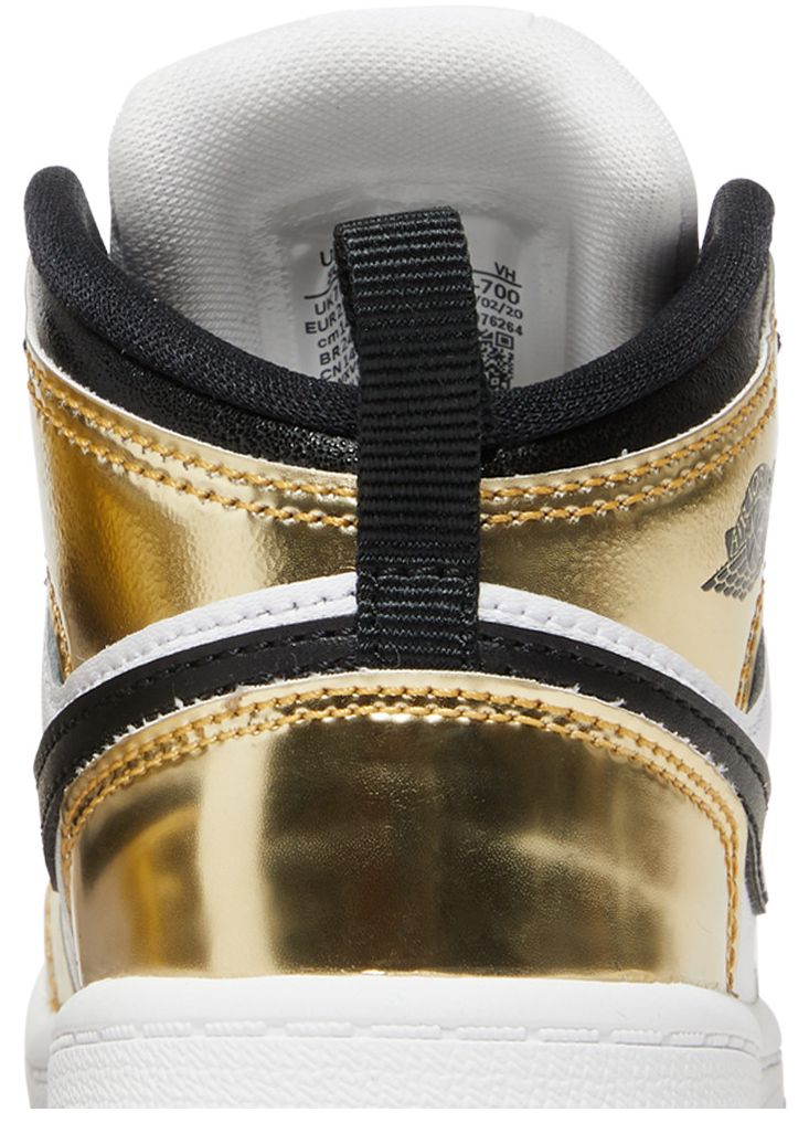 Air Jordan 1 Mid SE TD Metallic Gold